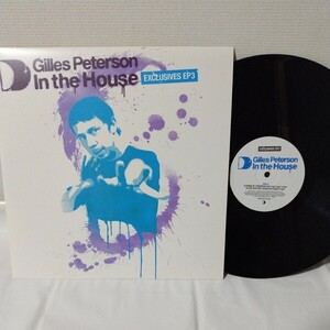 (12inch)Gilles Peterson/In The House Exclusives EP 3[Defected]レコード,クラブ・ジャズ,クロスオーバー