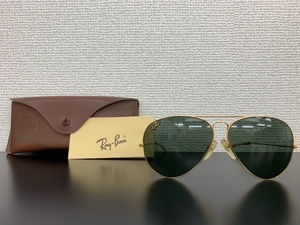 1 иен ~ Ray-Ban RayBan B&Lboshu ром 62*14 авиатор Teardrop солнцезащитные очки Vintage USA