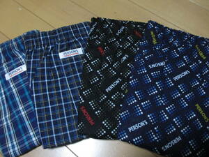 *** Person's * trunks [L] size 4 pieces set ***