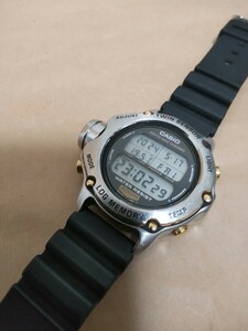 CASIO ログメモリー DEP-600 潜水王 バッテリー交換済オマケ付 ダイビング 送料安　