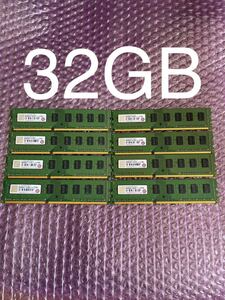 Transcend メモリ pc3 DDR3-1600 32GB（4GB*8枚）