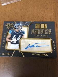 NFL Myles Jack rc auto マイルズ・ジャック　直筆サイン