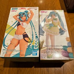 2種セット 初音ミクレーシングVer. レーシングミク2023 Tropical Ver. 初音ミク シトロンマカロンver. Art by 和錆 フィギュア