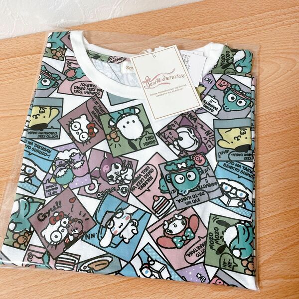 【新品】サンリオ　サンリオキャラクターズ　レディース　Tシャツ　L