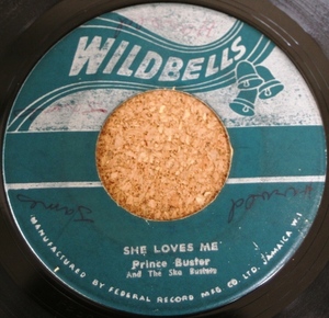 ♪PRINCE BUSTER - SHE LOVES ME / HEALING / Rare JA盤 W Sider 