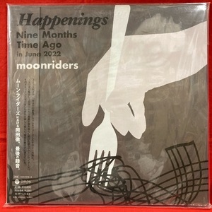 ムーンライダーズ / Happenings Nine Months Time Ago in June 2022（2LP） 国内盤 (帯付)