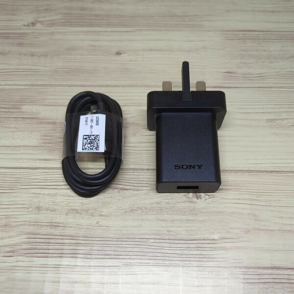 【送料無料】【SONY純正】USB充電器 ACアダプター ソニー タイプC ケーブル 海外コンセント BFタイプ（イギリス、香港、インド等）