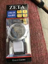 デジタルウォッチ　腕時計　ZETA 日常生活防水　新品　未使用_画像1