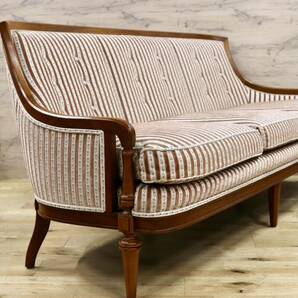 GMHS80C○DREXEL HERITAGE / ドレクセルヘリテイジ Upholstery 3人掛けソファ トリプルソファ ラウンジチェア クラシック 約120万の画像7