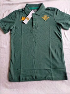 164cm REAL BETIS ポロシャツ Polo shirt UK(14 years) KAPPA １点限り　必見
