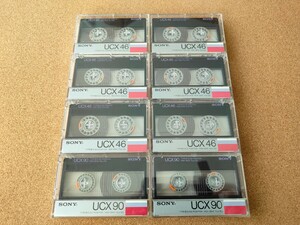 SONY UCX 美品 90分他 カード裏面未記入カセットテープ