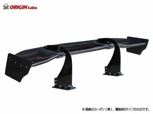 スワンネック GTウイング 1600mm ブラックカーボン製 翼端板A スネークスタイルラダー 1600ミリ幅 ドリフト ドレスアップ ORIGIN