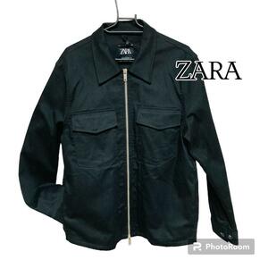 新品未使用 ZARA メンズ ジャケット ブラック M 黒 ザラ