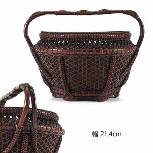 [ dream atelier ] Tang thing bamboo rattan compilation hand attaching green tea charcoal .PC-509