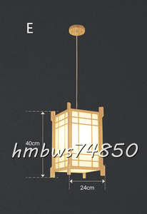稀少品 LEDランプ ペンダントライト 木製 天井照明 ベッドルーム用ランプ 照明 ランプ 室内装飾 電球付き E