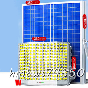 稀少品 ソーラーライト LED投光器 四面発光 屋外用ライト 高輝度 街灯 太陽光発電 防犯ライト ガーデンライト 駐車場 照明 6000W