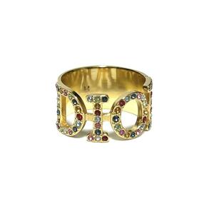 [ редкий *12 номер * прекрасный товар ] Dior DIOR женский кольцо Dio(r)evolution кольцо 