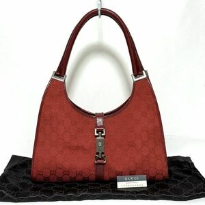 GUCCI グッチ ジャッキー ハンドバッグ GG キャンバス HB03285