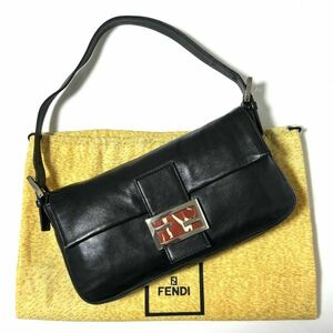 FENDI フェンディ バケット バッグ マンマバゲット レザー HB03385