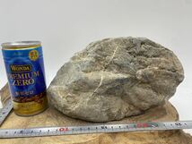 【J101】2.5kg　大　翡翠含有　黒系　糸魚川産　水石　自然石　観賞石　天然石_画像8