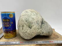 【J102】3kg　大　翡翠含有　白翡翠　緑　透過　糸魚川産　水石　自然石　観賞石　天然石_画像10