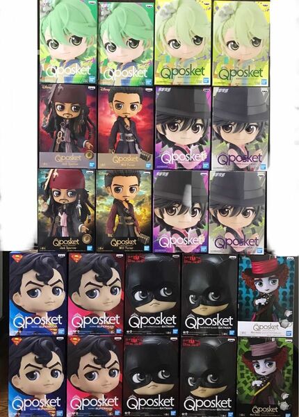 Qposket Q posketフィギュアまとめ売り22個セット