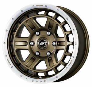 WORK クラッグ T-GRABIC II 17インチ×8J ワーク ホイール CRAG ハイエース 17x8J