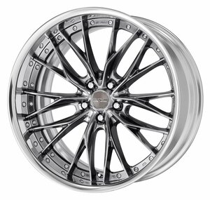 WORK シュヴァート ブルネン 21インチ×8J FRリム ワーク ホイール SCHWERT BRUNNEN BSB/SRS 21x8J