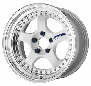 WORK マイスター S1 3P 16インチ×5J ワーク ホイール MEISTER WHT/SIL/BLK/HPG/PP 16x5J