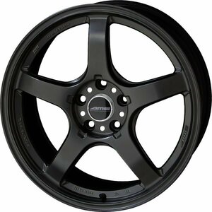 AME トレーサー GT-V 18インチ×10.5J +15 5穴 114.3 F3 ホイール TRACER ガンブラック/マットハイパーシルバー 18x10.5J