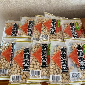 素煎大豆　日本の大豆国産大豆40g１０袋おやつにタンパク質筋肉ダイエット更年期エストロゲンコラーゲン