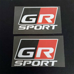 GR SPORT (GR スポーツ）ステッカー 　２枚セット