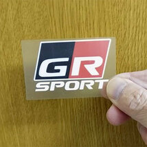GR SPORT (GR スポーツ）ステッカー 　２枚セット_画像3