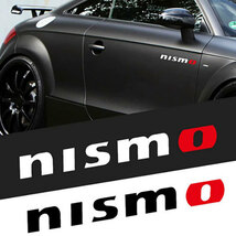 nismo ニスモ　ステッカー　デカール　白文字　２枚セット_画像4