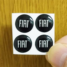 FIAT フィアット　キーホールステッカーカバー　４個セット_画像2