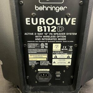 BEHRINGER EUROLIVE B112D パワードスピーカー ベリンガー 現状品の画像2