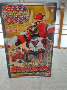 箱のみ！　BANDAI バンダイ 侍戦隊シンケンジャー 侍合体 DXモウギュウダイオー 