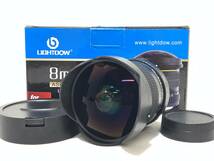 ★特上品★ lightdow ライトダウ 8mm F3.5 FISH-EYE CS ニコン NIKON 【元箱付き】 @2984_画像1