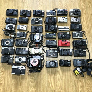 コンパクトカメラ フィルムカメラ 大量まとめセット FUJICA PENTAX Konica Nikon OLYMPUS MINOLTA YASHICA 