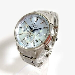 1 иен старт!! SEIKO Brightz 8R48-00D0 15 годовщина 500шт.@ ограничение 8R48-00D0 BRIGHTZ наручные часы самозаводящиеся часы Seiko 