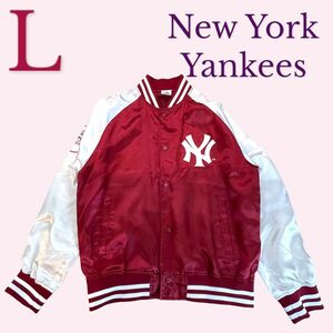 NY ニューヨークヤンキース レディース　Lサイズ　スタジャン