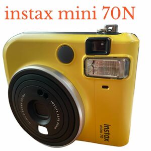 富士フィルム　INSTAX MINI 70 チェキ イエロー