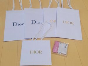 Dior ディオール 紙袋 ショッパー ショップ袋 ショッピングバッグ　リボン　ラッピング