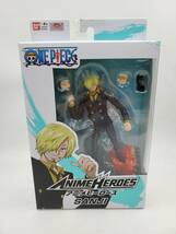 即決 新品 未開封 ワンピース One Piece アニメヒーローズ Anime Heroes サンジ Sanji 可動フィギュア USAバンダイ Bandai_画像1