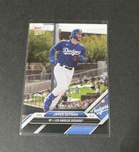 99枚限定 2024 Topps Now Road to Opening Day Dodgers James Outman アウトマン/大谷翔平 山本由伸 ドジャース同僚_画像1