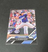 99枚限定 2024 Topps Now Road to Opening Day Dodgers Tyler Glasnow タイラーグラスノー /大谷翔平 山本由伸 ドジャース同僚_画像3