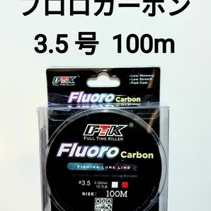 フロロカーボン　ライン　3.5号　100m　15.7lb　釣り糸