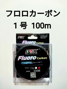 フロロカーボン　ライン　1.0号　100m　5.39lb　釣り糸　リーダー