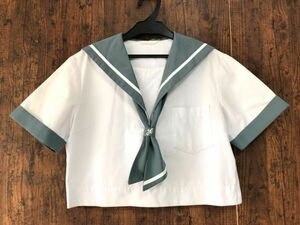 ss_0806y * outside fixed form delivery * large size LL degree Kumamoto prefecture person . city . the first middle . Thai attaching summer clothing short sleeves designation sailor suit woman uniform 