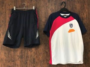 ss_0980y * outside fixed form delivery * Hyogo prefecture Himeji city . ornament . west middle . woman designation gym uniform gym uniform jersey top and bottom set can ko-KANKO made 